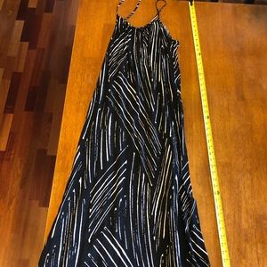 Black and White Maxi Dress